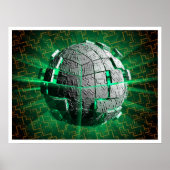 Tech Sphere Poster (Voorkant)