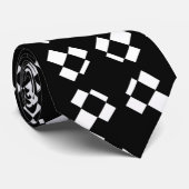 Tech STEM Wiskunde geometry op Art CricketDiane Stropdas (Opgerold)