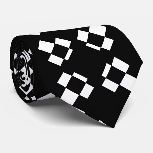 Tech STEM Wiskunde geometry op Art CricketDiane Stropdas (Opgerold)