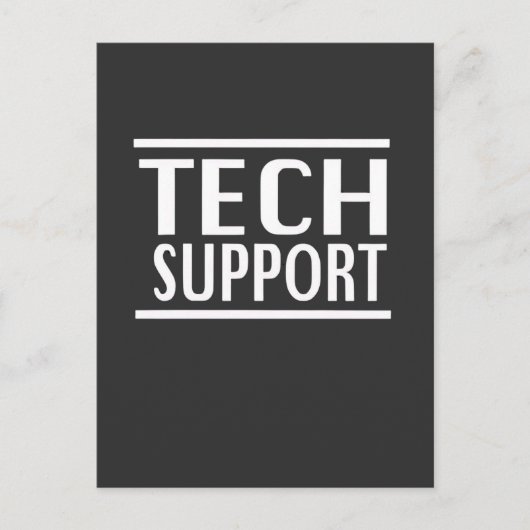 Tech Steun Doge Overheid Trump Humor  Feestdagenkaart (Voorkant)