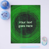 tech stijl flyer (Enkel)