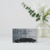 Tech Stripe Limosine Visitekaartje (Staand voorkant)