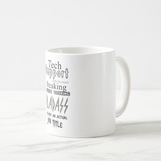Tech Support-badass Koffiemok (Voorkant rechts)