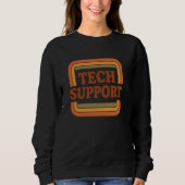 Tech Support IT Helpdesk Grappige Computer Geek Te Trui (Voorkant)