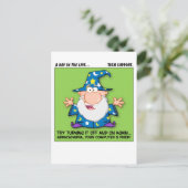 Tech Support Magic Briefkaart (Staand voorkant)