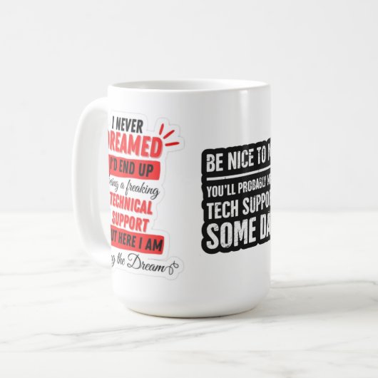 Tech support Mok (Voorkant links)