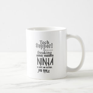 Tech Support Ninja Koffiemok