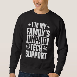 Tech Support Onbetaalde Helpdesk IT Call Center Ag Trui
