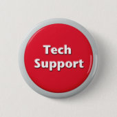 Tech Support Red Panic Button (Voorkant)