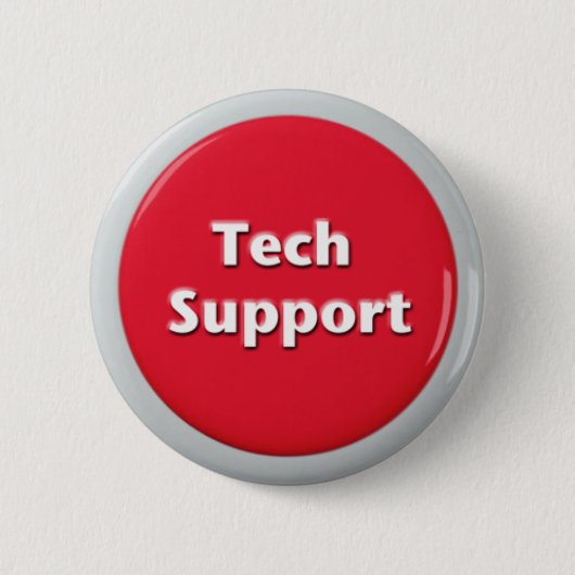 Tech Support Red Panic Button (Voorkant)