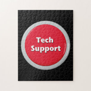 Tech Support Red Panic Button Legpuzzel