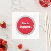 Tech Support Red Panic Button Servet (Insitu)