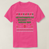 Tech Support Ugly Kerstmis Funny Computer IT Nerd T-shirt (Design voorkant)