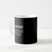 Tech Suprt Definition Tee Funny It Computer Nerd T Koffiemok (Voorkant links)