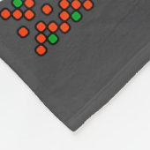 Tech Suprt Delete Cookies Funny Design Christmas P Fleece Deken (Hoek)