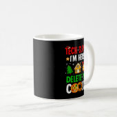 Tech Suprt I'm Here To Delete Your Cookies Gingerb Koffiemok (Voorkant rechts)