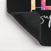 Tech Suprt Tie Dye Back To School Women Appreciati Muismat (Hoek)