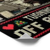 Tech Suprts Cat Engineer Computer Ugly Christmas S Poster (Hoek)