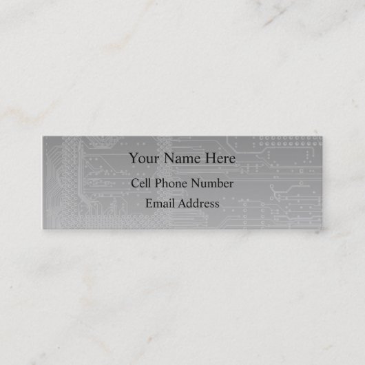 Tech Talk Profile and Visitekaartje (Voorkant)