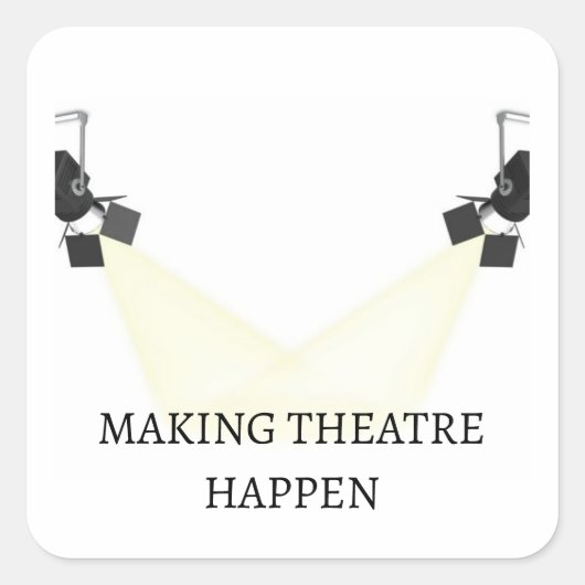 Tech Theatre Sticker (Voorkant)