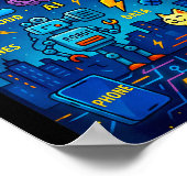 Tech Titans Rule Funny Big Technology Satire Wer G Poster (Hoek)