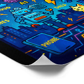 Tech Titans Rule Funny Big Technology Satire Wer G Poster (Hoek)