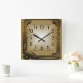 Tech Vierkante Klok (Huis)