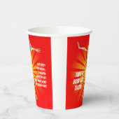 Tech-waardering van het slagerskelet papieren bekers (Links)