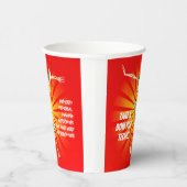 Tech-waardering van het slagerskelet papieren bekers (Rechts)