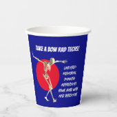 Tech-waardering van het slagerskelet papieren bekers (Voorkant)