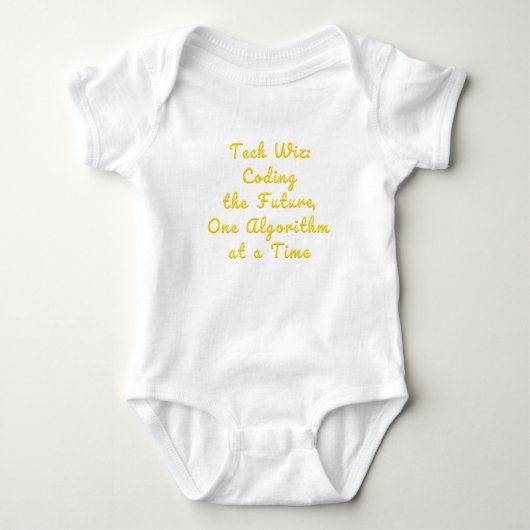 Tech wiz Codering van de toekomst een algoritme pe T-shirt (Voorkant)