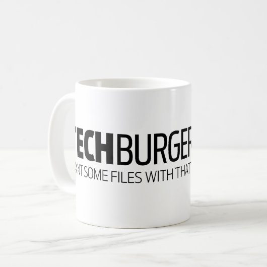 TechBurger-wide-Files? Koffiemok (Voorkant links)