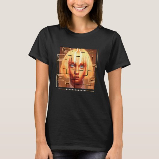 Techdon Japanse Cyber Grace T-shirt (Voorkant)