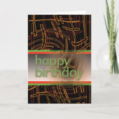 Techie Birthday Card Kaart (Voorkant)