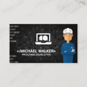 Techie Engineer | Softwarehardware Visitekaartje (Voorkant)