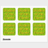 Techie "Student van de maand!" Sticker (Vel)