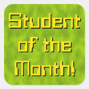 Techie "Student van de Maand!" Sticker