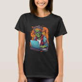 Techie Zombie | Halloween T-shirt (Voorkant)