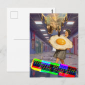 Techincal Difficulties Please Stand By Collage Briefkaart (Voorkant / Achterkant)