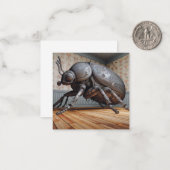 Techline Kever Wenskaart Notitiekaartje (Voorkant / Achterkant in situ)