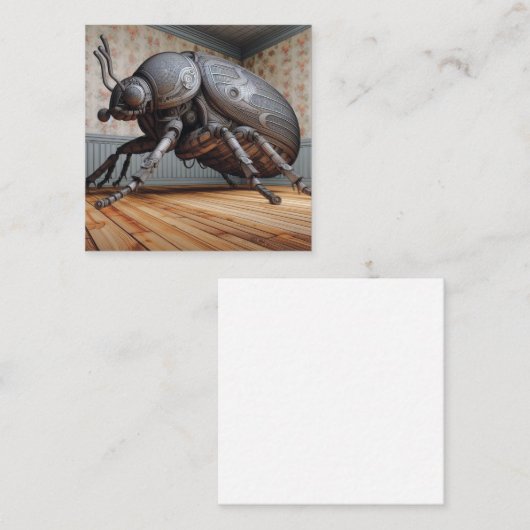 Techline Kever Wenskaart Notitiekaartje (Voorkant / Achterkant)