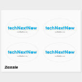 techNextNow-Stickers Ovale Sticker (Vel)