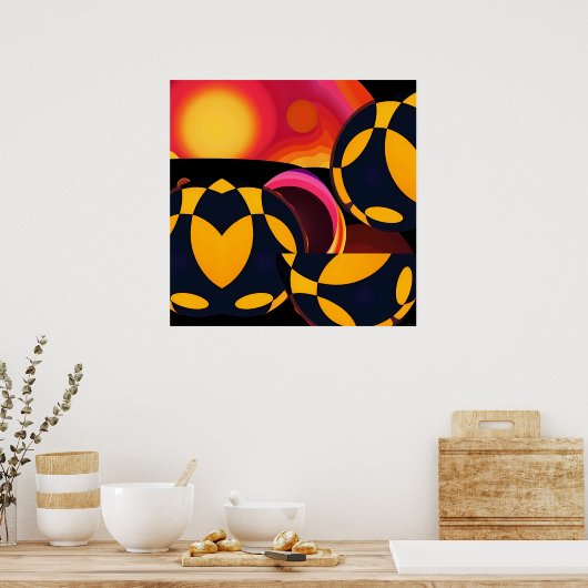 Technical Abstraction Poster (Keuken)