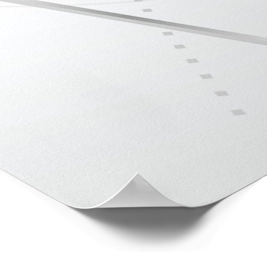 Technical Drawing Office Supplies Poster (Hoek)