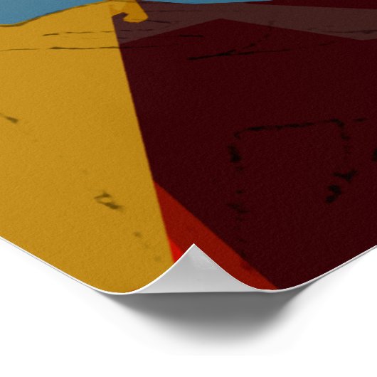  technici wilden Mars werven Poster (Hoek)