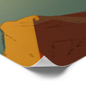 Technici wilden onze Toekomst op Mars inrichten Poster (Hoek)