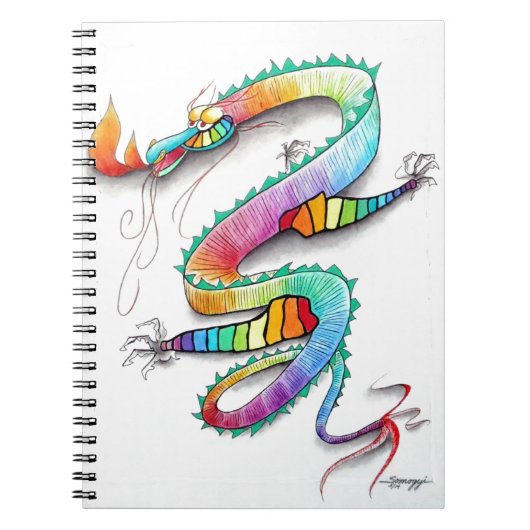TECHNICOLOR BRANDBORSTTEKENING NOTITIEBOEK (Voorkant)