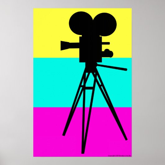 Technicolor Camera Poster (Voorkant)