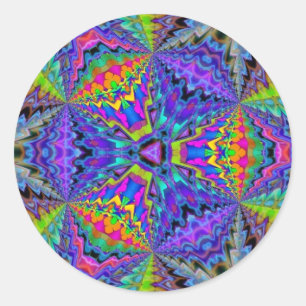 TECHNICOLOR INFINITY RONDE STICKER