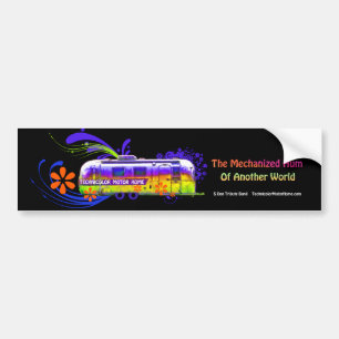 Technicolor Motor Home Band Bumpersticker